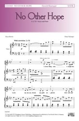 No Other Hope SATB choral sheet music cover
